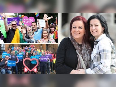 Same-sex marriage now legal in Northern Ireland for Valentine's Day ceremonies