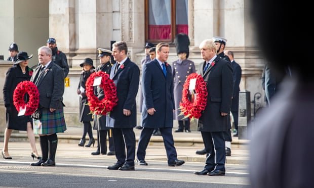 Britain marks Remembrance Sunday with scaled down ceremony