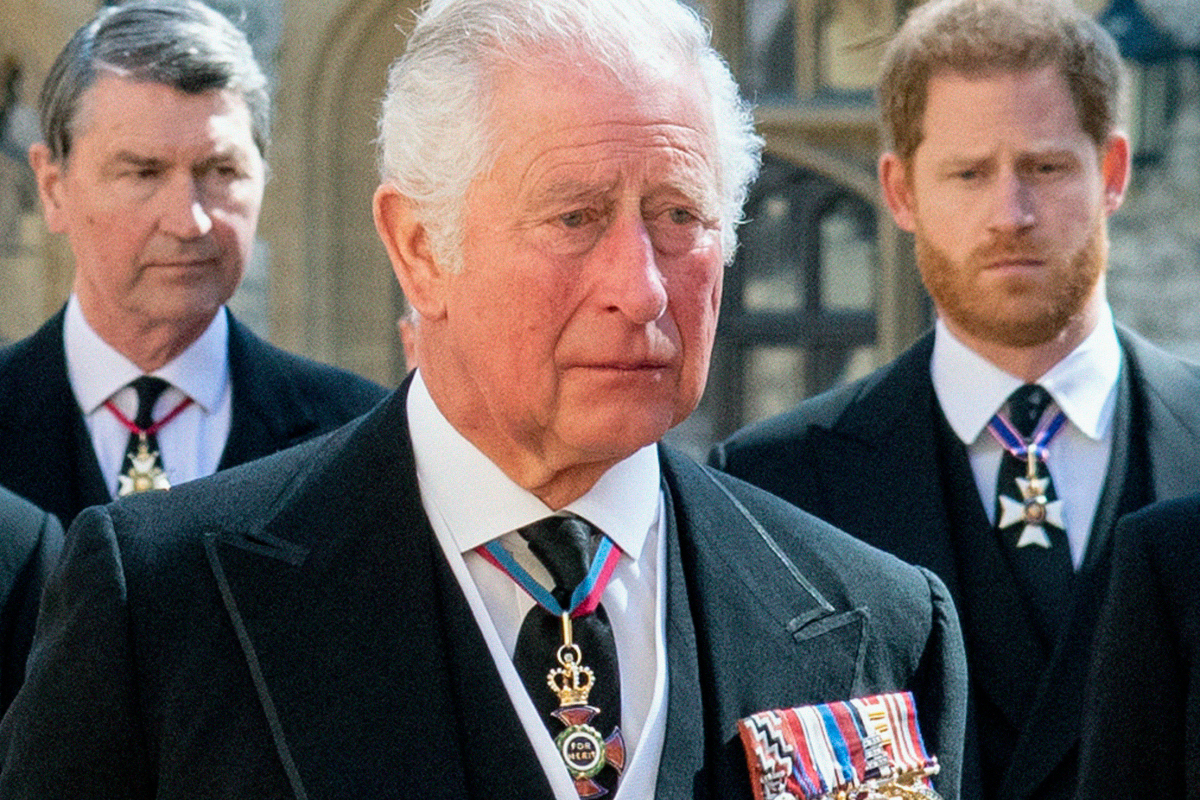 Charles 'to take Harry for a walk around Windsor to look at Phil tributes'