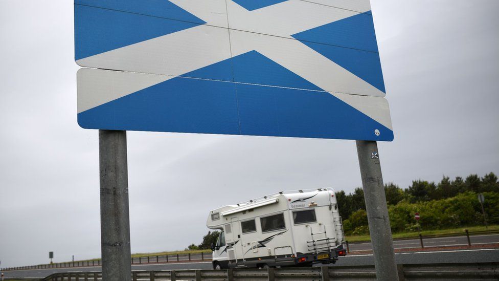 Covid in Scotland: Cross-border travel allowed from Monday
