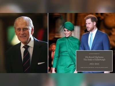 Harry and Meghan pay tribute to Prince Philip saying he'll be 'greatly missed'