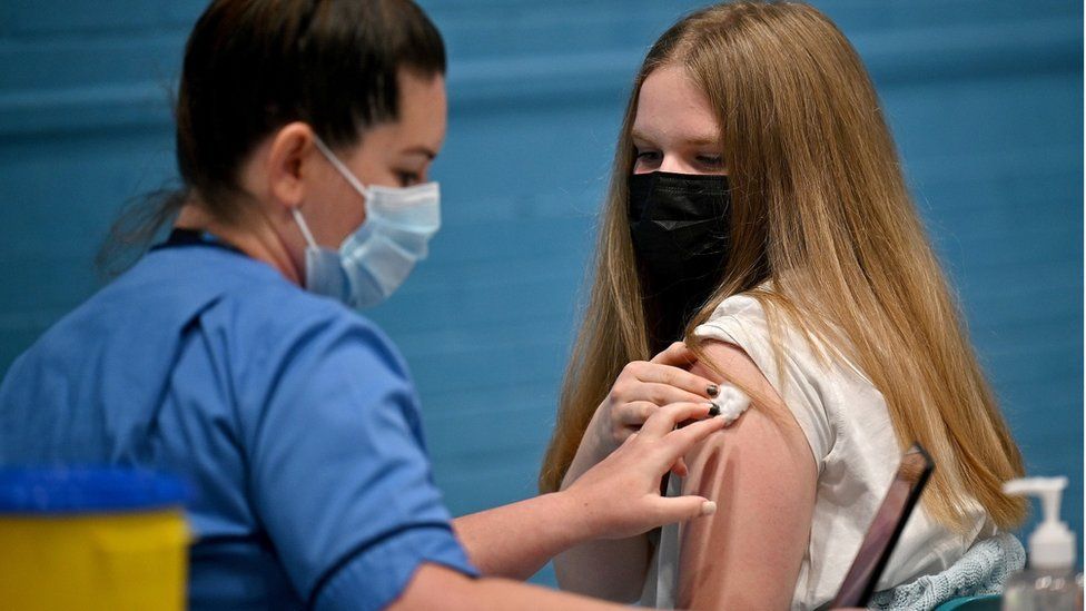 Scotland to vaccinate 12 to 15-year-olds from Monday