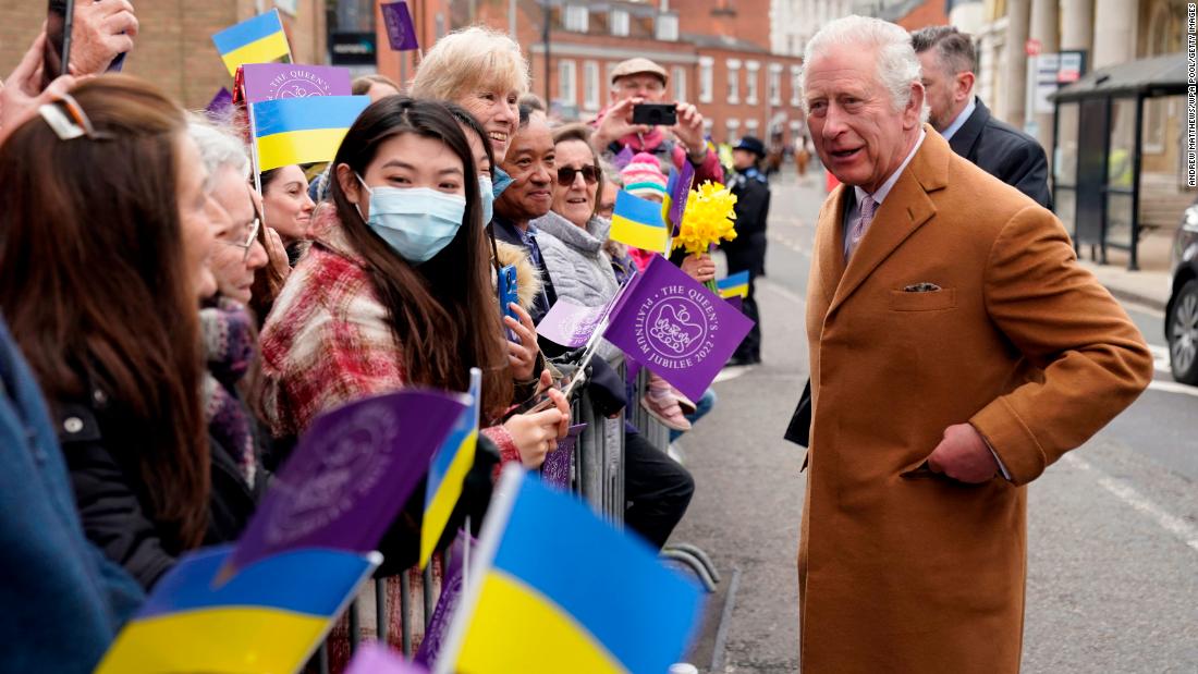 Senior royals speak out against Russia's invasion of Ukraine