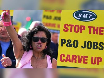 P&O Ferries: Protests at ports against sackings