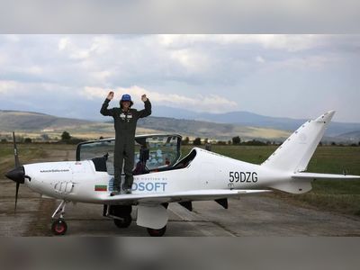 British-Belgian pilot, 17, becomes youngest to fly around the world solo