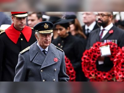 King Charles leads memorial service at Cenotaph for Remembrance Day