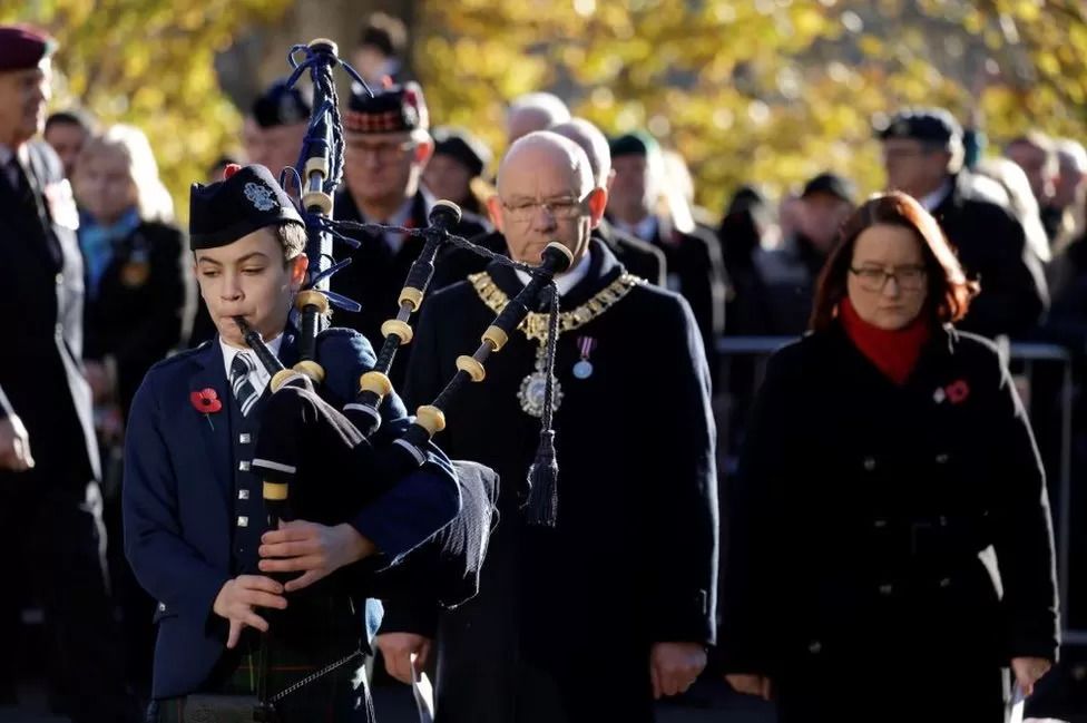 Scotland pauses to pay respects on Armistice Day