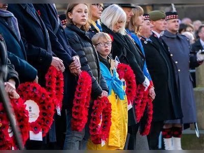 Remembrance Day marked at services across Scotland